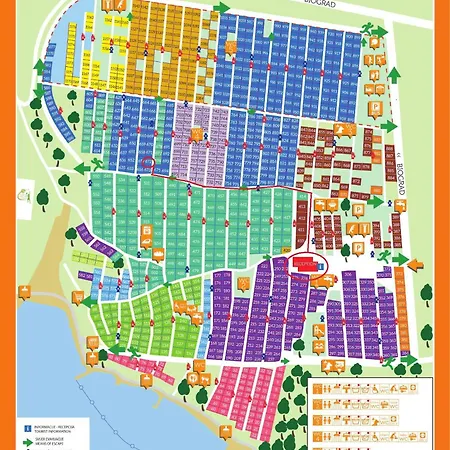 مكان تخييم Pearl Of The Biograd 4*